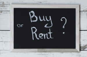 rent or buy a home